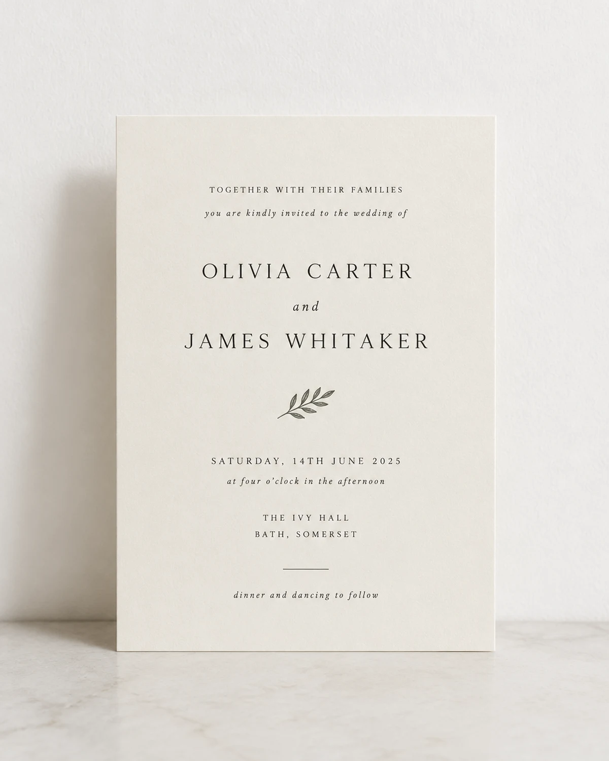 A5 Wedding & Event Invitations