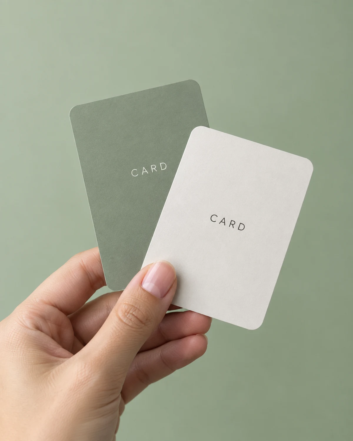 Die Cut Rounded Corner Business Cards – 350gsm