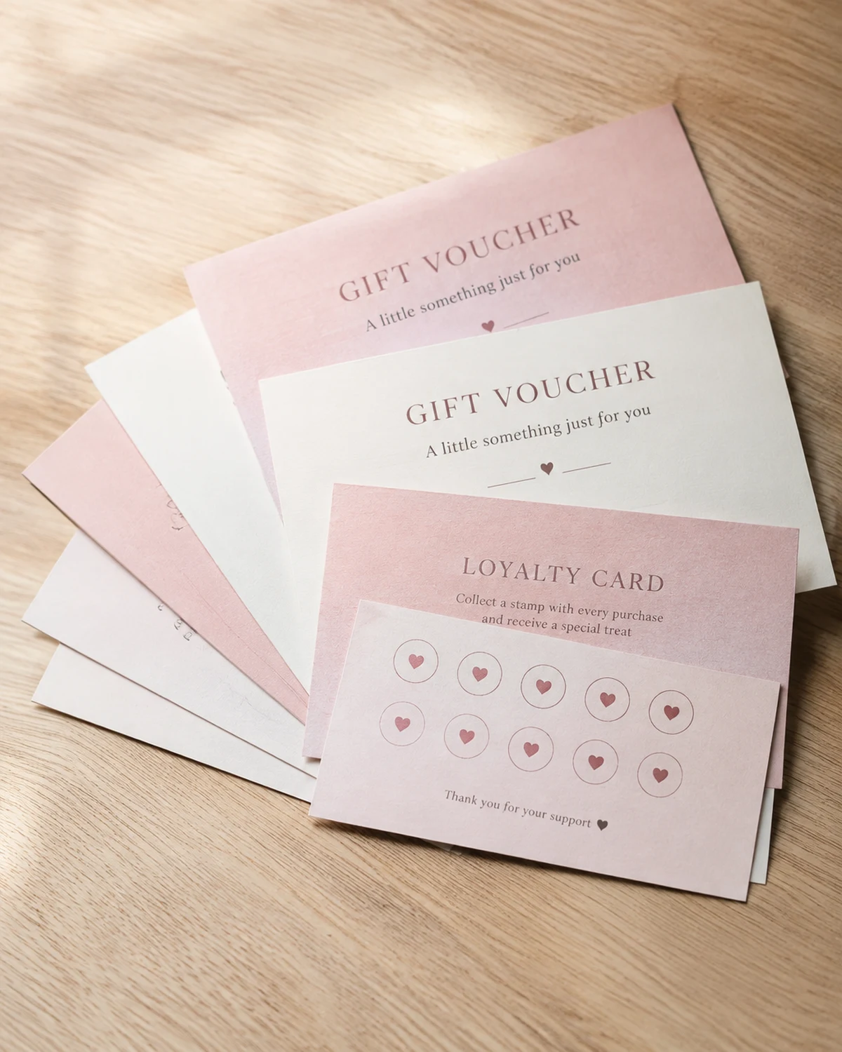 Vouchers and Loyalty Cards