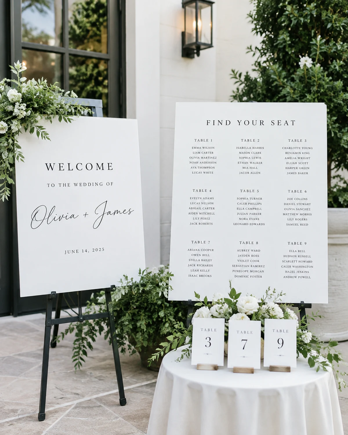 Wedding Signs and Printing Package