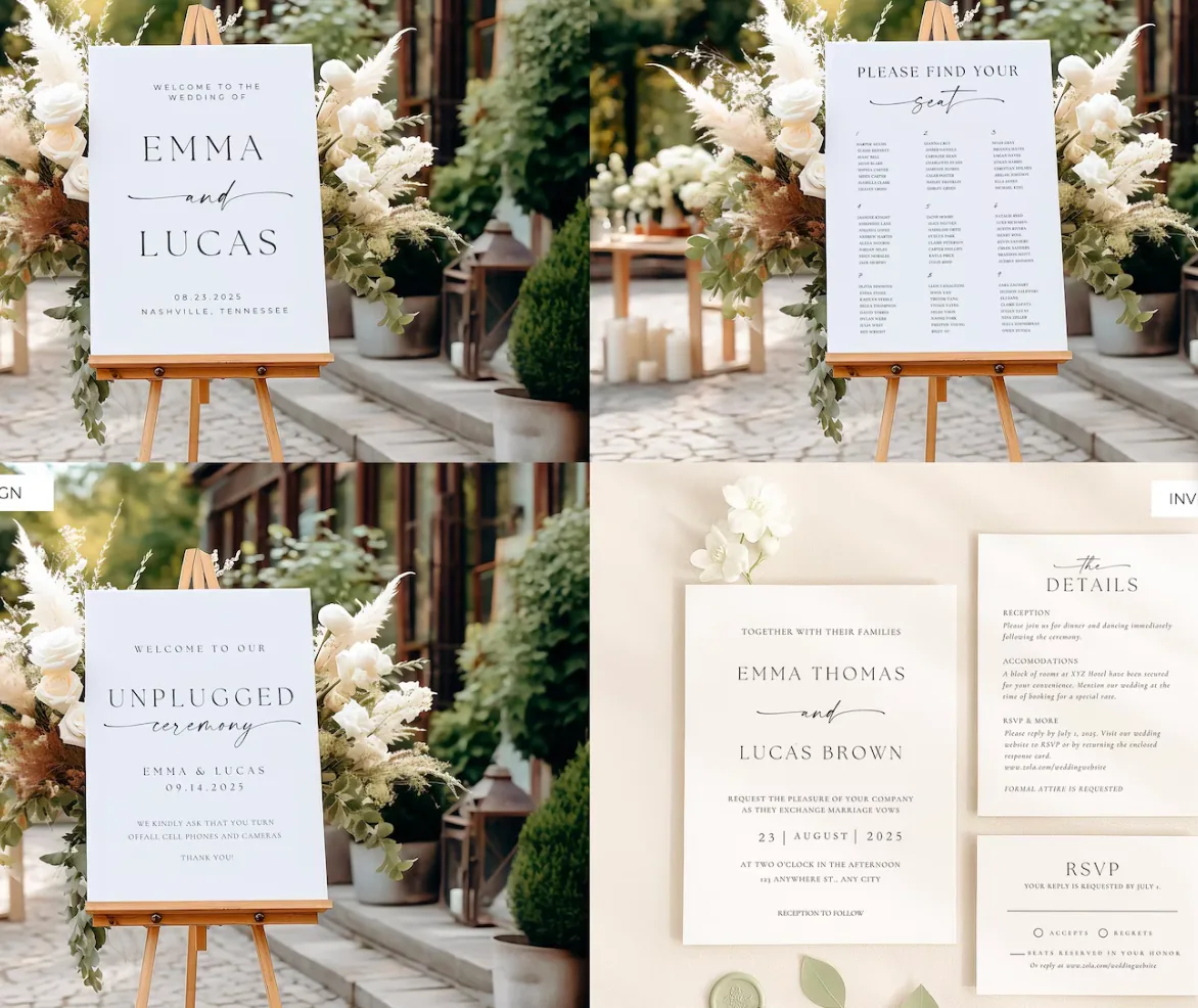 Wedding Signs and Printing Package — view 3