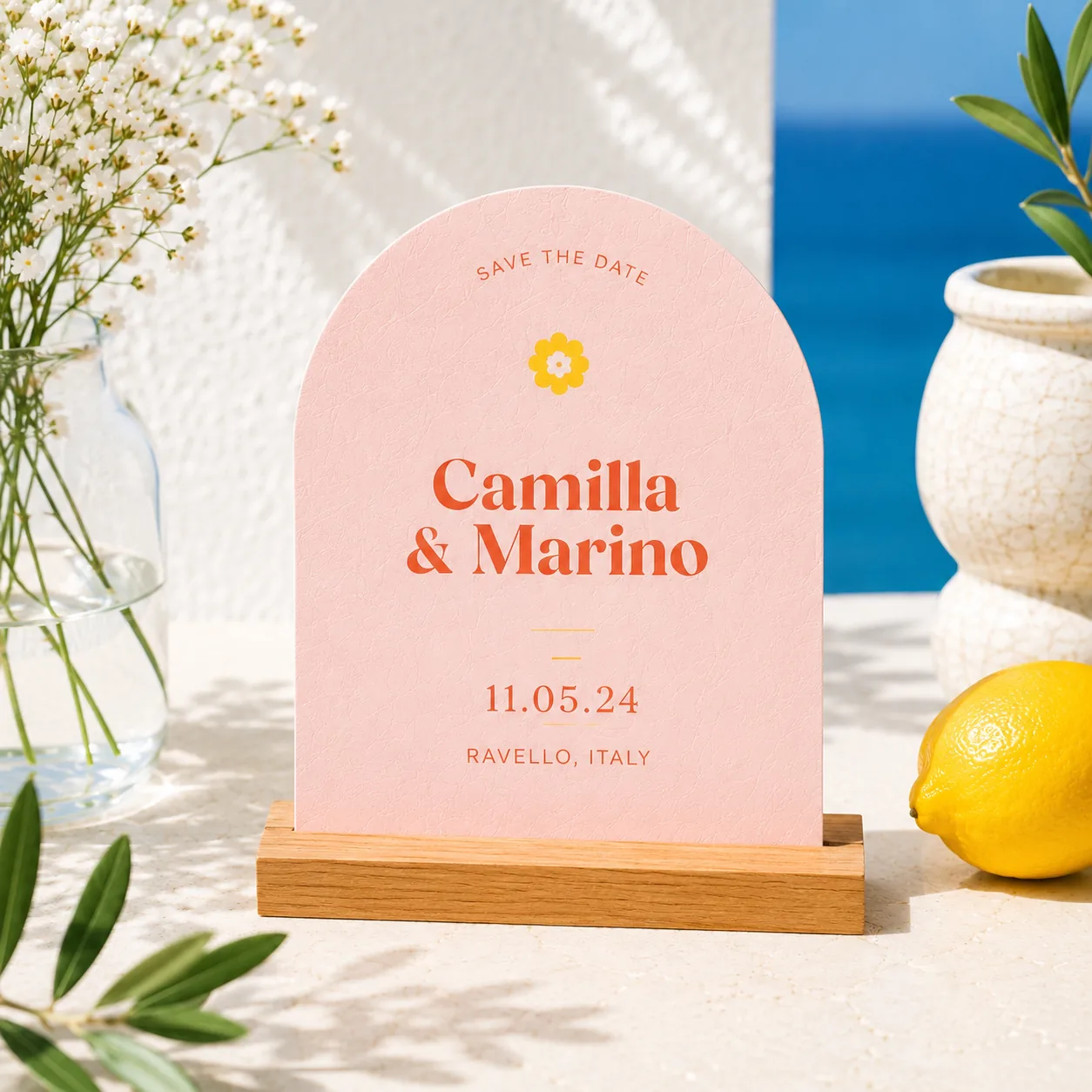 Save the date cards printed by SykesPrint