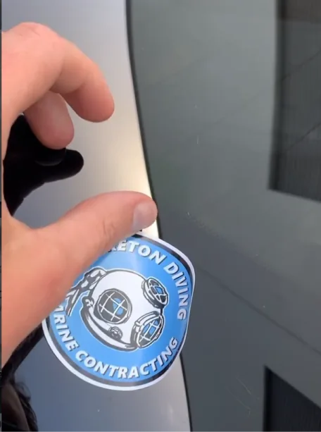 Custom round sticker printing by SYKESPRINT